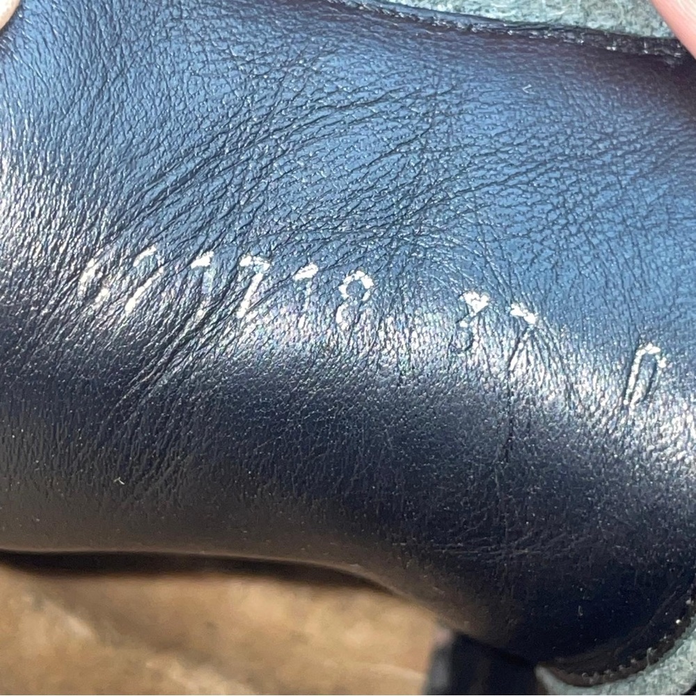 Alexander McQueen Sneakers Black with Glitter Translucent Sole Women’s size 37 - Picture 4 of 14